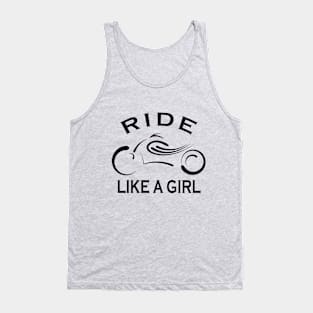 Ride Like a Girl Tank Top